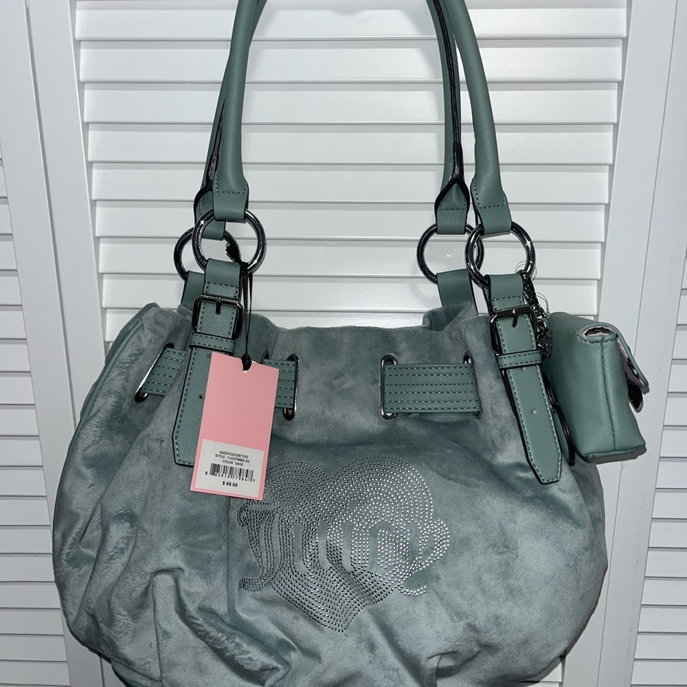Juicy Couture Mint/Blue Shoulder Bag